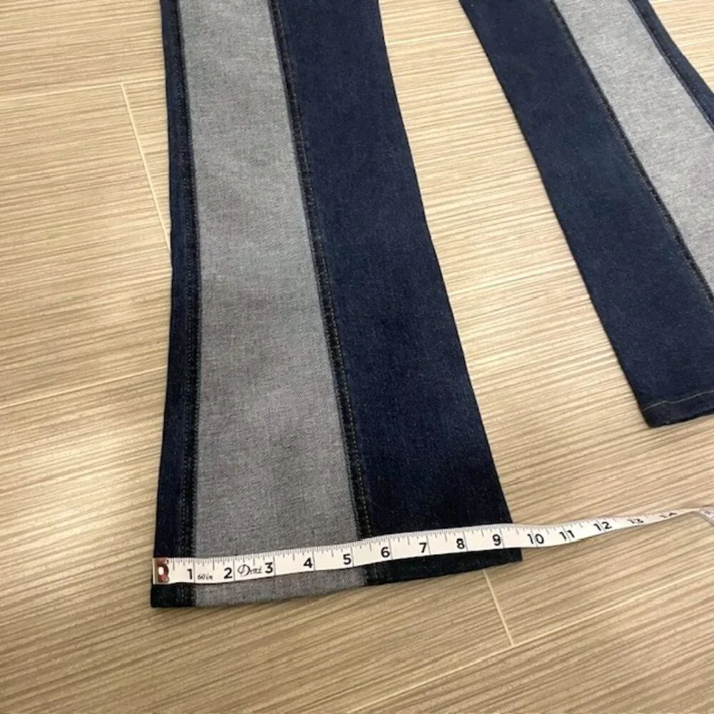 Free People We the Free Flip It and Reverse It Flare Retro Jeans Size 25